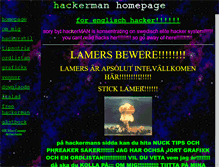 Tablet Screenshot of hackerman.nu